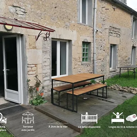 Maison de Pierre: Jardin Tranquille près d'Omaha Beach Commes Exterior photo